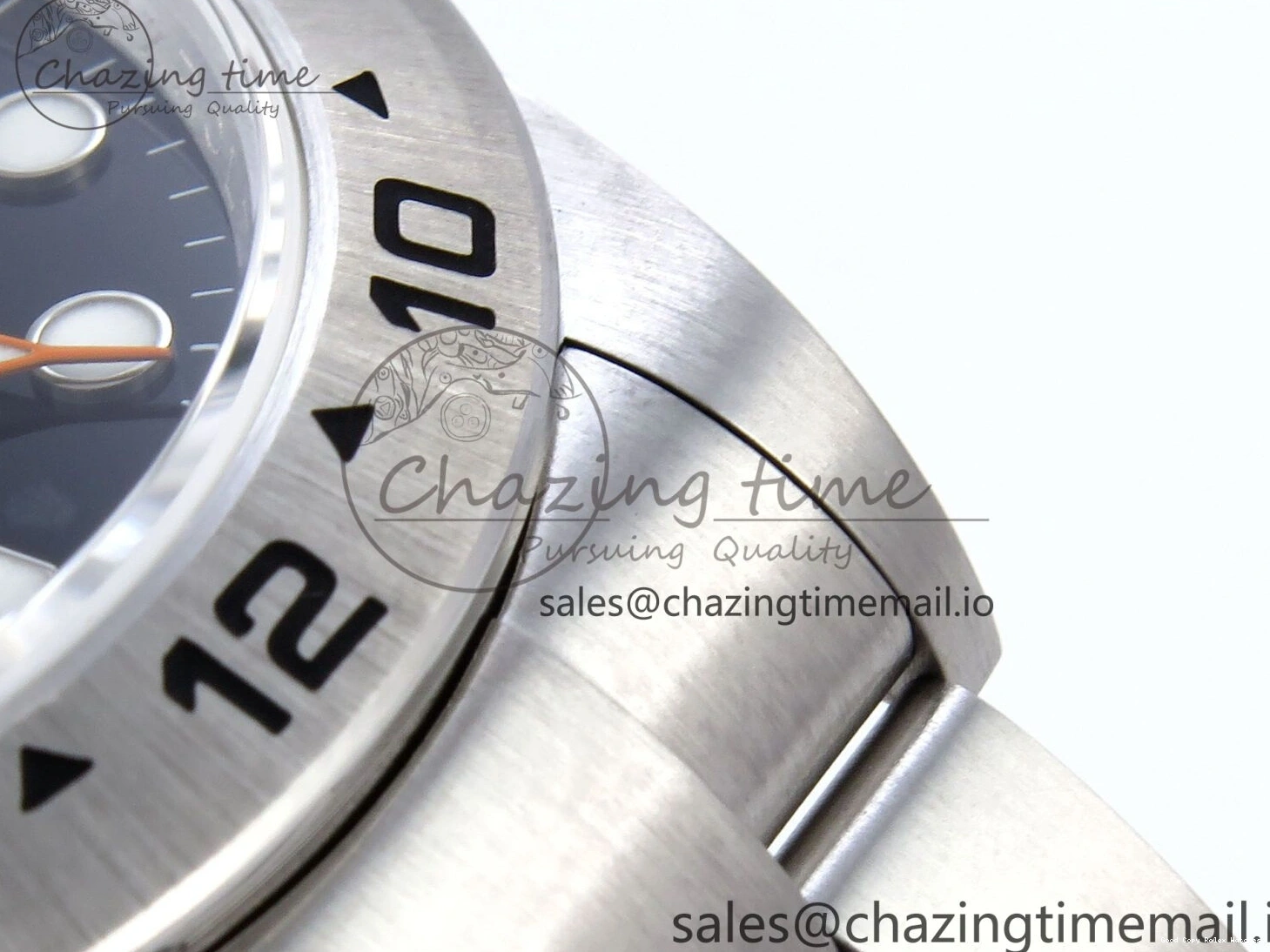 Good Copy Rolex Watches 1:1 Bracelet Explorer 226570 Black Comfortable on Dial CHS Best 906 42mm SH3285-2 904L QF Edition II SS 0120